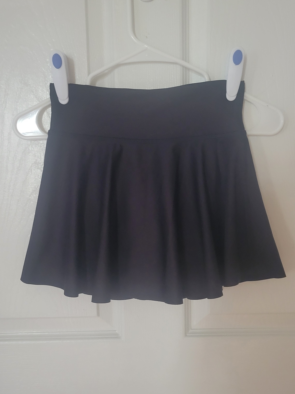 Old Navy Black Girls Flared Skort - Classic Stretch Waist